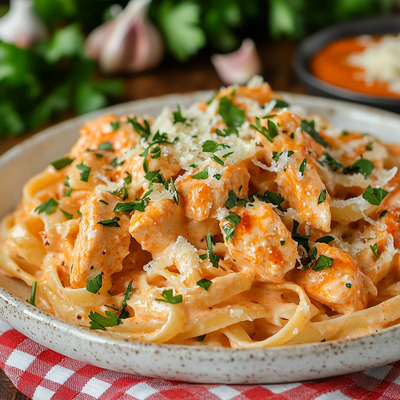 Buffalo Chicken Alfredo