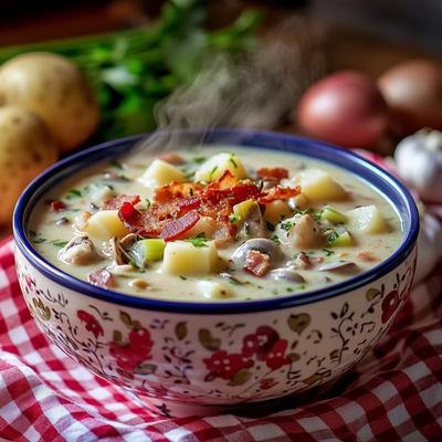 Creamy New England Clam Chowder