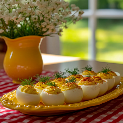 Classic Deviled Eggs Recipe with Tips for Perfectly Creamy Filling and Creative Garnishes