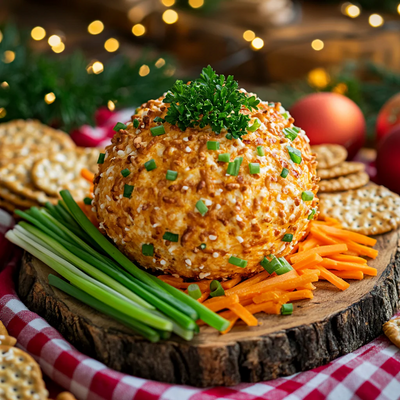 Cheddar Ranch Cheese Ball