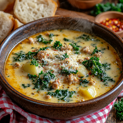 Creamy Parmesan Tuscano Soup