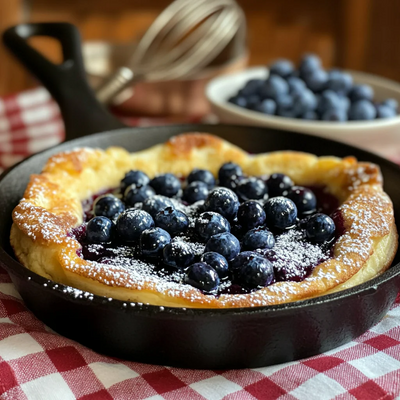 Blueberry Dutch Baby