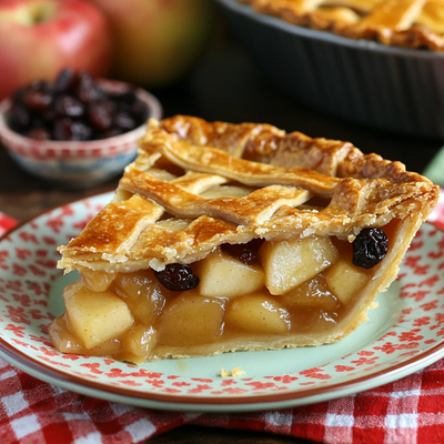 Apple Raisin Pie Recipe