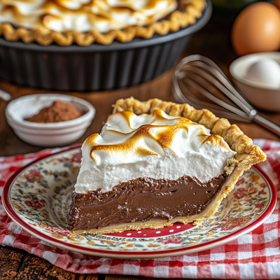Chocolate Meringue Pie