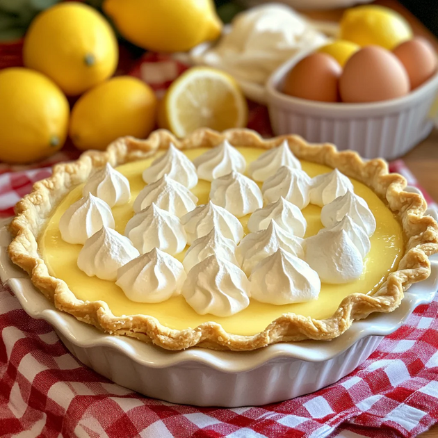 Lemon Chiffon Pie – Grandmother's Closet