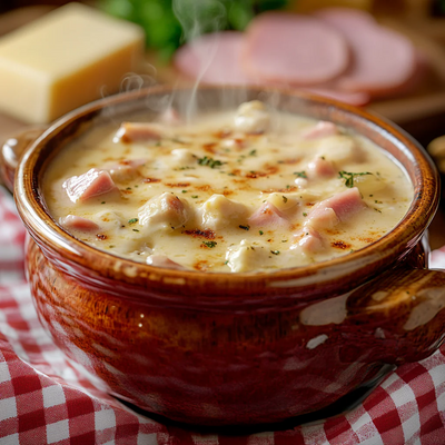 Chicken Cordon Bleu Soup