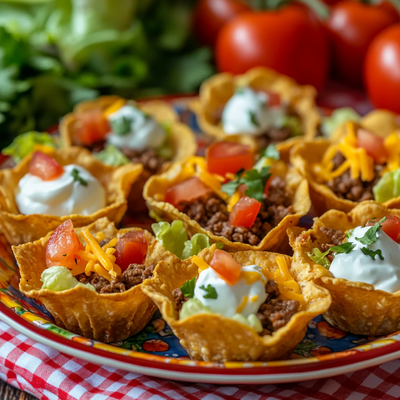 Mini Taco Cups