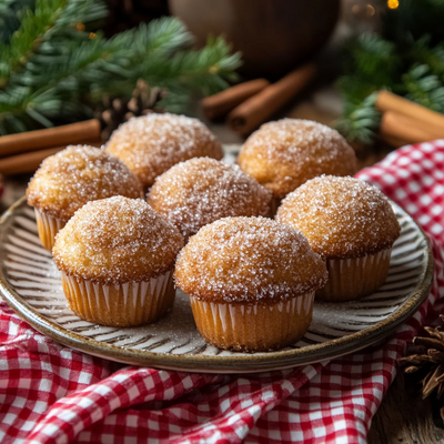 Cinnamon Sugar Donut Muffins