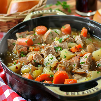Savory Pork Stew: A Comforting Family Meal
