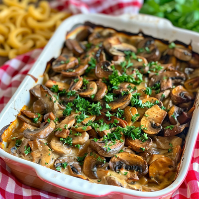 Vegan Mushroom Stroganoff – Creamy, Comforting, and Delicious