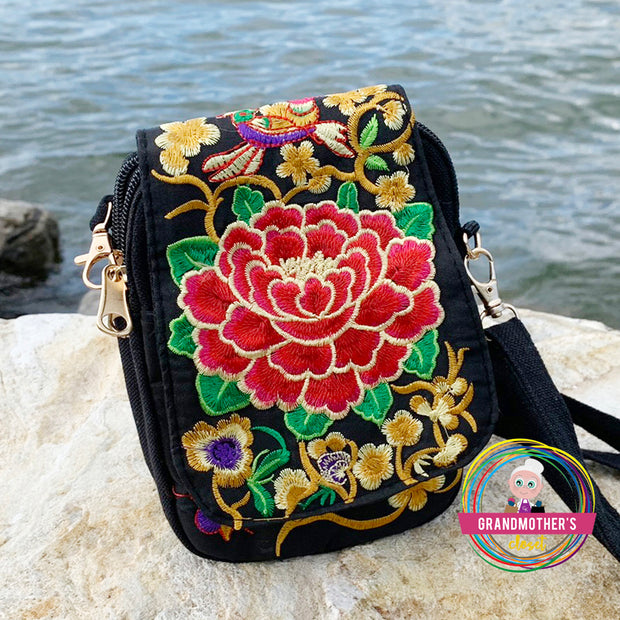 Embroidered Purse