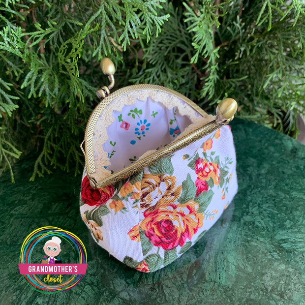 Grandmother's Vintage Style Coin Purse