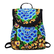 Embroidered Retro Backpack -$38 PROMO FREE SHIPPING - F / United States