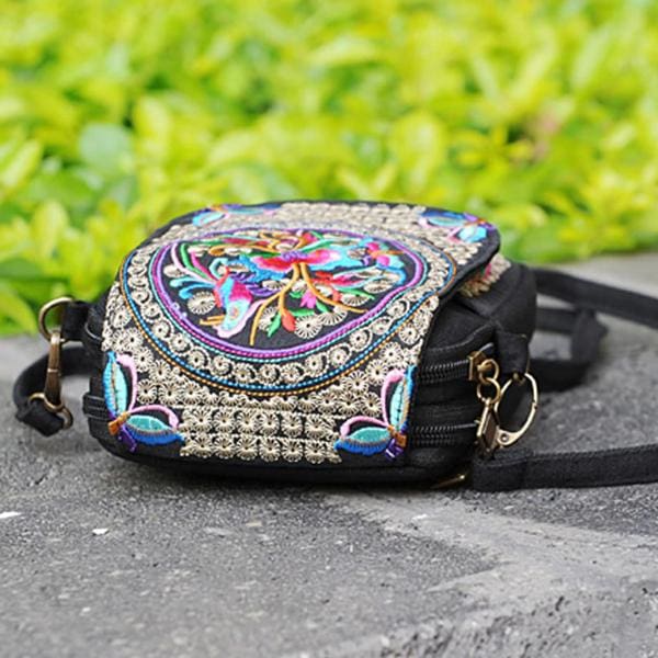 Embroidered Strap Bag - $28 PROMO FREE SHIPPING
