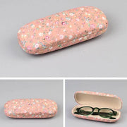 Floral Fabric Eyeglass Cases - Peach