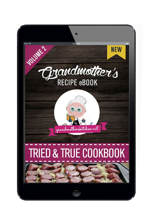 Grandmothers Recipe Collection of 3 eBooks