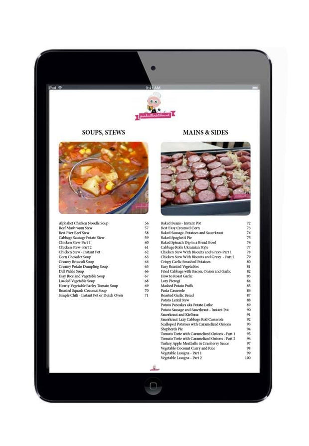 Grandmothers Recipe Collection of 3 eBooks