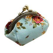 Grandmothers Vintage Style Coin Purse - FREE PURSE PROMO - Blue / Regular Free Worldwide Shipping