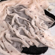 Polka Dot Silky Vintage-Style Scarves - $15 PROMO FREE SHIPPING TODAY