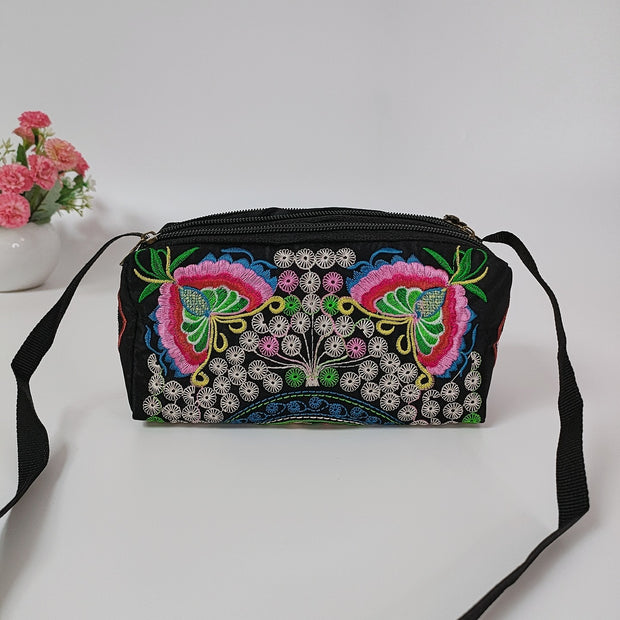 Exquisite Embroidered Carry Case