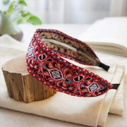 Sweet Embroidered Headbands - $16 PROMO FREE SHIPPING TODAY - Red / Fast 7-14 Business Day USA to USA Shipping